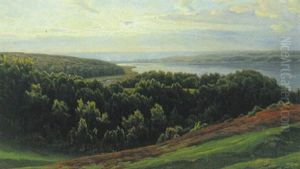 Udsigt Over Mariager Fjord Mod Hobro by Henrik Gamst Jespersen
