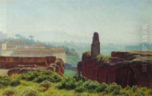 Italian Landscape by Henrik Gamst Jespersen