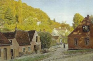 Landsbygade I Fredensborg by Henrik Gamst Jespersen