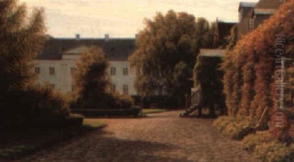A Sunlit Garden - view 1