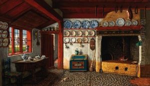 Frisian Kitchen Interior Frisian Kitchen Interior