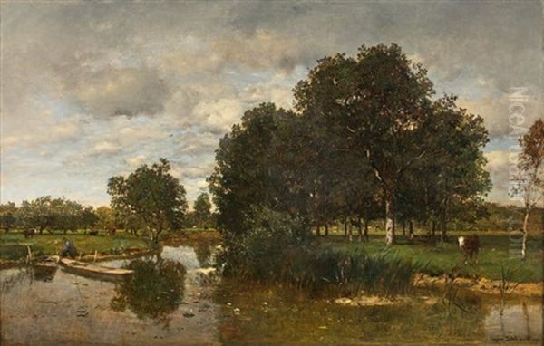 Paysage A Fontainebleau - view 1