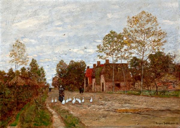 Dorfstrase In Holland - view 1