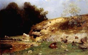In Der Ramsau by Eugen Jettel