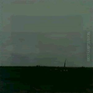Puszta-landschaft by Eugen Jettel