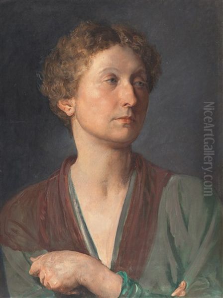 Portrait Of Pianist Marzelline Kudlic (1885-1957) - view 1