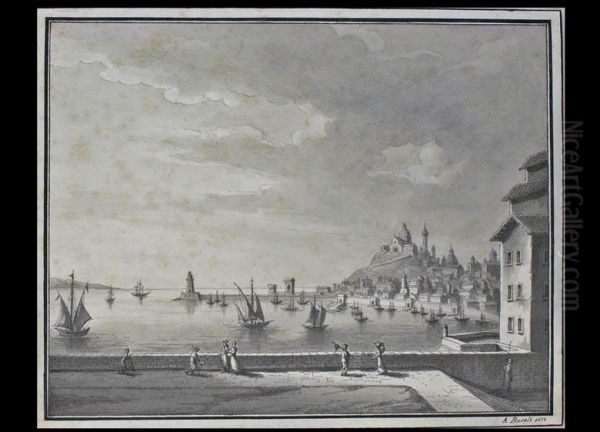 Sudlandische Kustenlandschaft - view 1