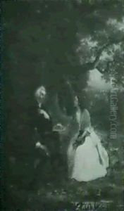 A Meeting In The Woods by William Jewett