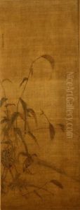 Quails Among Reeds by Jiang Tingxi
