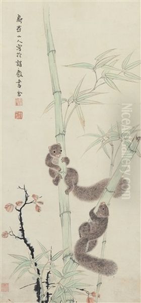 Camellia, Gardenia And Tiger Lily - view 1