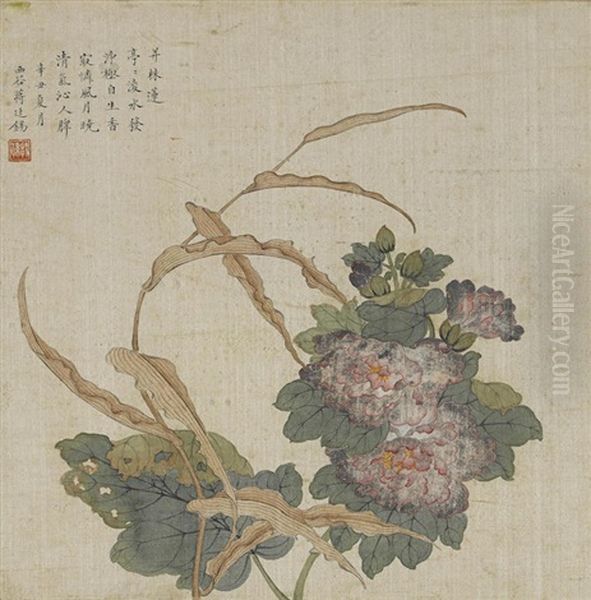Two Paintings Of Flowers, 1721 - view 1