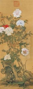 Peony by Jiang Tingxi