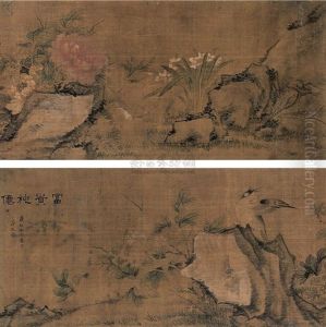 Flowers And Birds by Jiang Tingxi