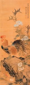 Flower And Bird by Jiang Tingxi