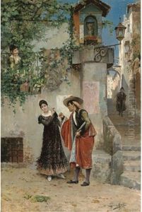 An Amorous Advance by Juan Jimenez Martin