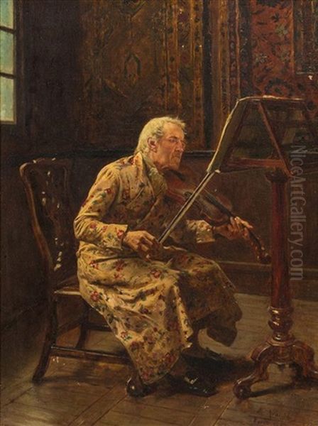 The Violinist, 1837 - view 1