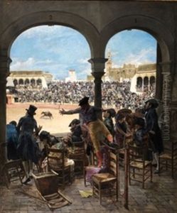 Un Lance En La Plaza De Toros