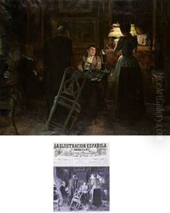 Partida De Tresillo by Jose Jimenez y Aranda