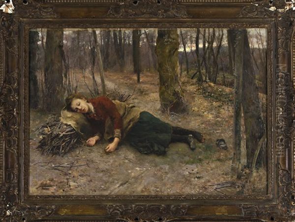 Joven En Un Bosque - view 1