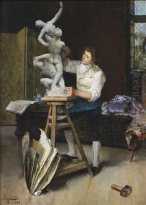 The Sculptor by Luis Jimenez Y Aranda