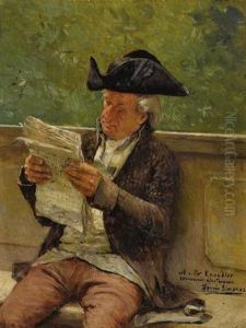 Portrait Of A Man Reading