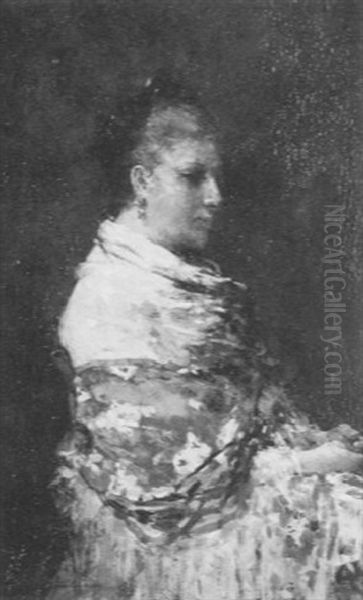 The Green Shawl - view 1