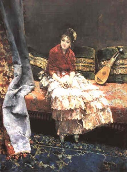 Mandolinenspielerin - view 1