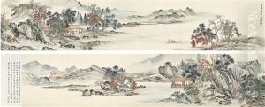 Drifting Along The Tiao Stream by Jin Cheng