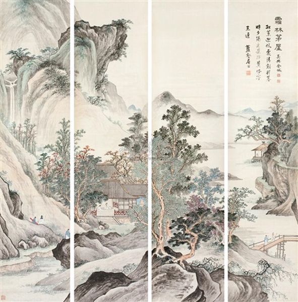Character And Landscape (4 Works) - view 1