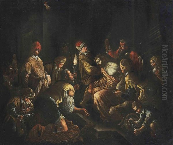 The Mocking Of Christ - view 1