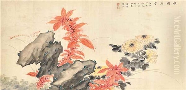Autumn Flowers - view 1