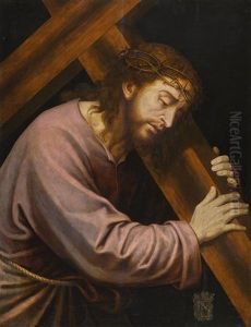 Christ Carrying The Cross by Joan De Joanes