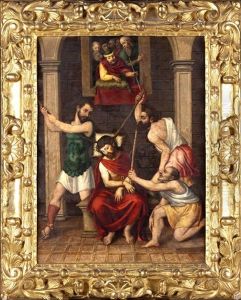 Coronacion De Espinas by Joan De Joanes