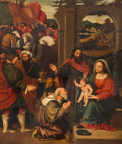 Adoracion De Los Magos - view 1
