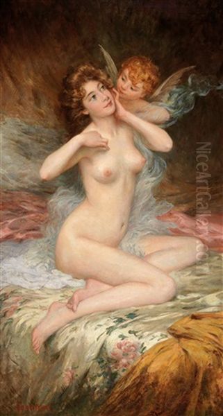 Female Nude With Cupid - view 1