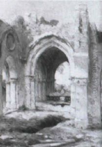 Ruinas Cistercienes by Gaston Jobbe-Duval