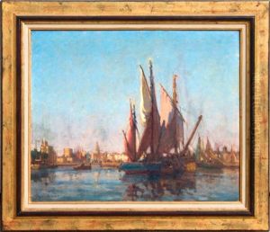 Le Port De La Rochelle by Paul Jobert
