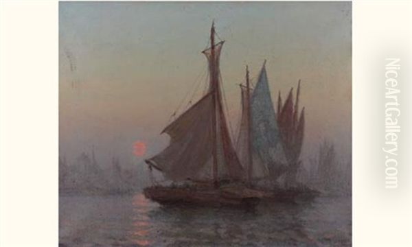 Lever De Lune (la Rochelle) - view 1