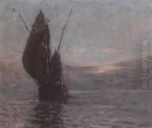 A Sailing Ship At Sea A Sailing Ship At Sea