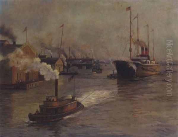 A View Of New York Harbor - view 1
