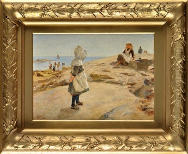 Fishergirls At Cullercoats - view 1