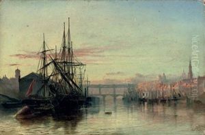 The River Tyne, Newcastle - Sunset