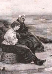 Old Betty Laidler And Mary Lisle, Cullercoats