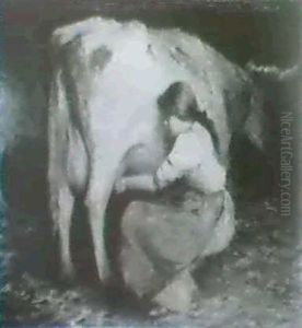 The Milkmaid by Robert Jobling