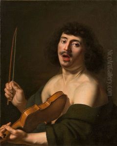 Neapolitan Musician by Hendrik Johannes