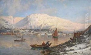 Liv Pa Fjorden by Nils Andreas Johannesen