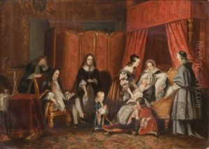 Scene Familliale Historique