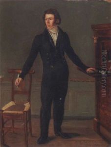 Portrait (alphonse De Lamartine?)