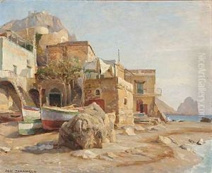 Coastal Scene From Capri