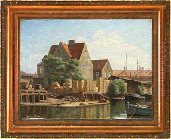 View From Christianshavn In Copenhagen - view 1